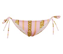 Versace Bedrucktes Bikini-Hoeschen aus Jersey