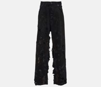 Balenciaga Wide-Leg Jeans