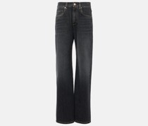 High-Rise Flared Jeans