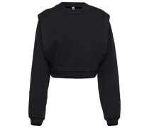 Alo Yoga Sweatshirt Cropped Fresh Coverup