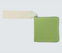 Jacquemus Portemonnaie Le Carre Rond aus Leder