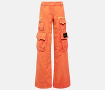 Off-White Cargohose Toybox aus Baumwolle