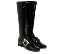 Roger Vivier Stiefel Tres Vivier aus Lackleder
