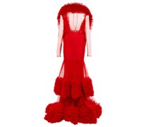 LaQuan Smith Robe aus Tuell