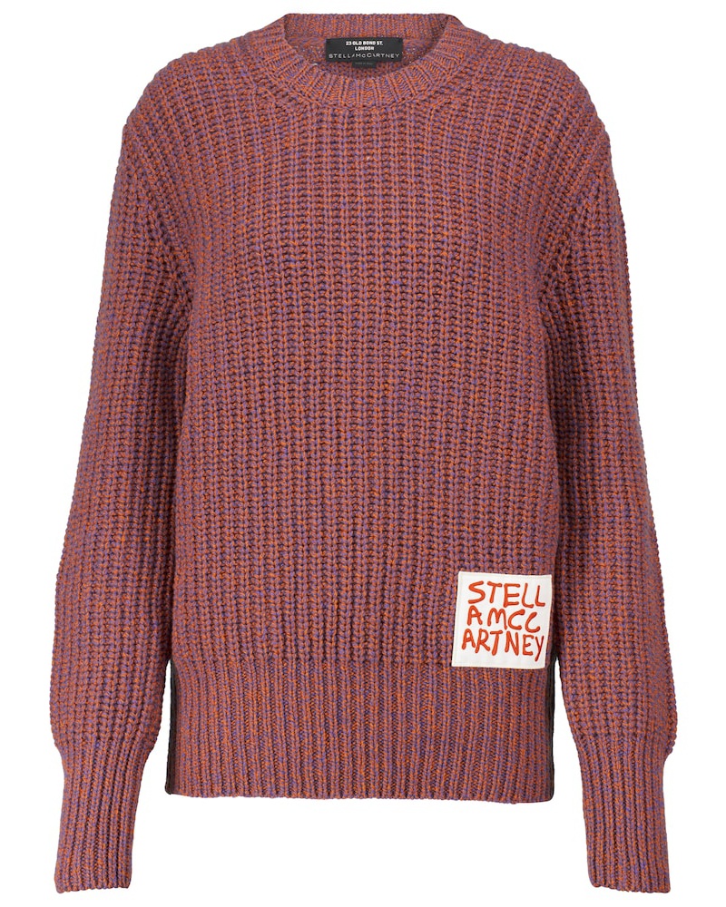 Stella McCartney Damen Stella McCartney X Ed Curtis Pullover aus Wolle Stella McCartney Damen Stella McCartney X Ed Curtis Pullover aus Wolle