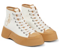 High-Top Sneakers aus Canvas