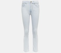 7 For All Mankind Mid-Rise Slim Jeans Roxanne