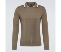 Giorgio Armani Polopullover aus Wolle