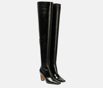 Overknee-Stiefel Marfa aus Leder