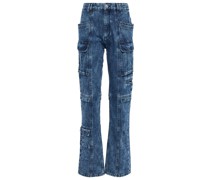 High-Rise Jeans Vokayo