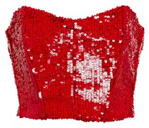 The Mannei Bustier Oviedo mit Pailletten
