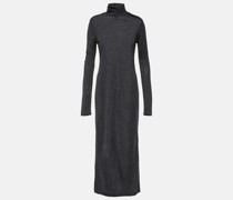 Polo Ralph Lauren Midikleid aus einem Wollgemisch