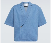 Hemd aus Denim