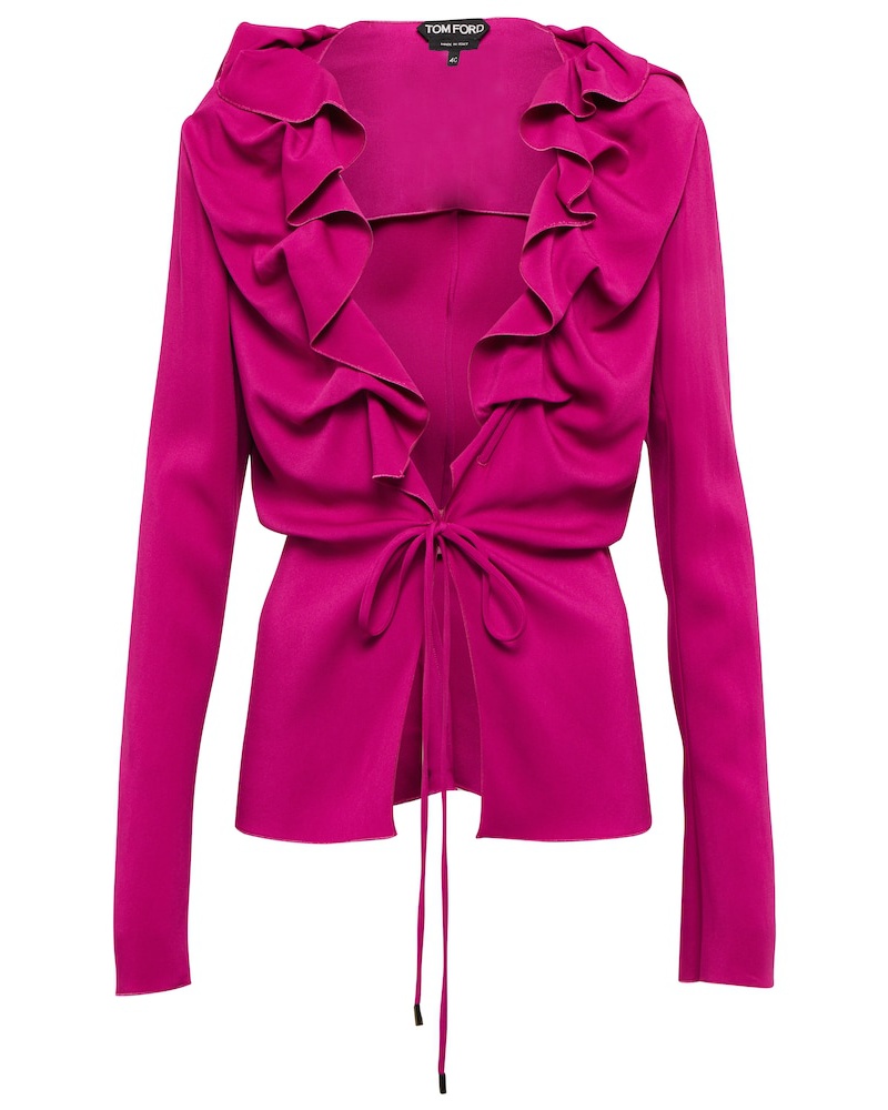 Tom Ford Damen Tom Ford Top aus Cady