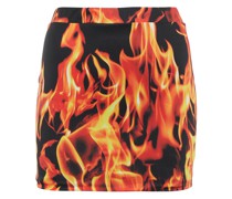 Vetements Bedruckter Minirock aus Jersey