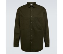 Hemd aus Baumwoll-Twill