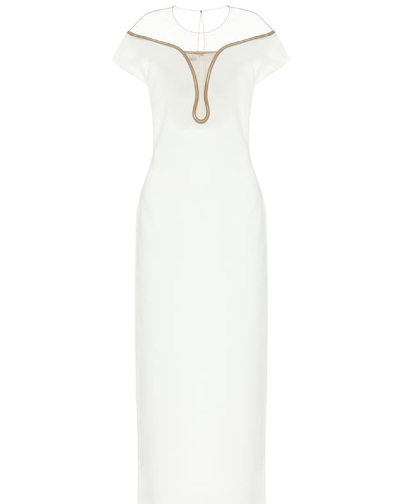 Stella McCartney Damen Stella McCartney Verzierte Robe Lara aus Cady Stella McCartney Damen Stella McCartney Verzierte Robe Lara aus Cady