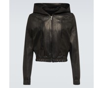 Cropped-Lederjacke