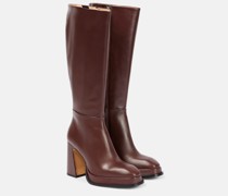 Souliers Martinez Stiefel Begonia aus Leder