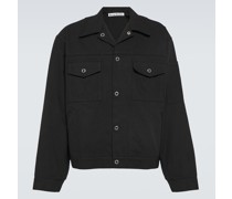 Acne Studios Hemdjacke aus einem Baumwollgemisch