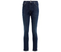 Agolde High-Rise Slim Jeans Nico