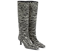 Proenza Schouler Bedruckte Stiefel