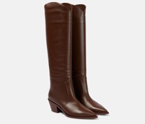 Westernstiefel aus Leder
