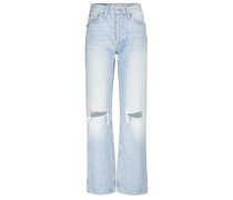 High-Rise Straight Jeans 90s Loose