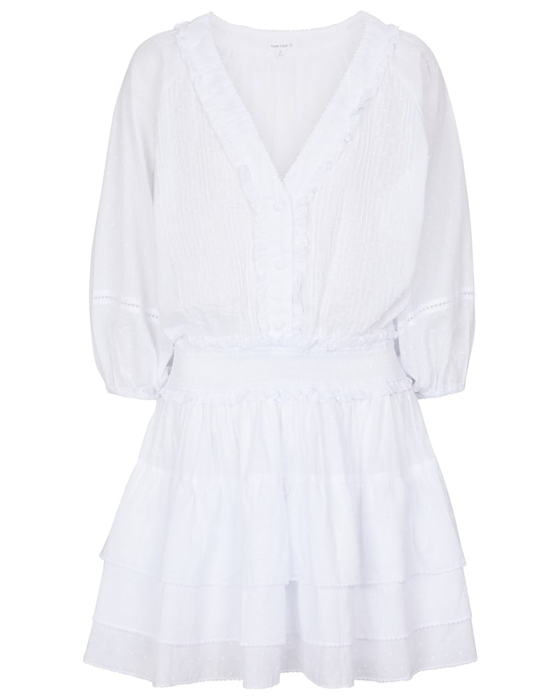 Poupette St Barth Damen Poupette St Barth Minikleid Ariel aus Baumwolle Poupette St Barth Damen Poupette St Barth Minikleid Ariel aus Baumwolle