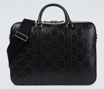 Gucci Gucci Ouverture Aktentasche aus Leder