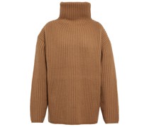 Joseph Rollkragenpullover aus Woll-Rippstrick