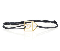Aliita Armband Casita aus 9kt Gelbgold mit Diamant