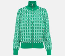 Trainingsjacke aus Jacquard