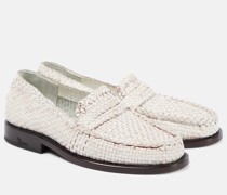 Loafers aus Leder