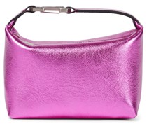 Eera Tote Moonbag aus Metallic-Leder