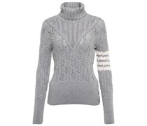 Thom Browne Rollkragenpullover aus Wolle
