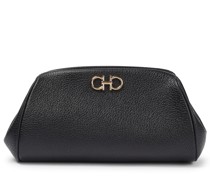 Ferragamo Clutch Gancini Mini aus Leder