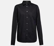 Ann Demeulemeester Hemd Betty aus Baumwollpopeline