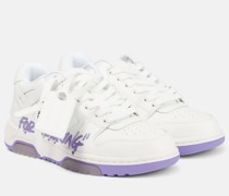 Off-White Sneakers Out Of Office aus Leder