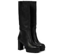 Aquazzura Stiefel Beau Soleil 60 aus Leder