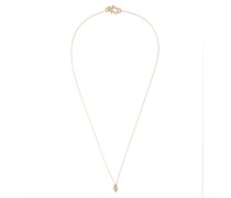 Halskette Conque D'or Diamant aus 18kt Gelbgold