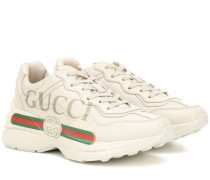 Gucci Sneakers Rhyton aus Leder