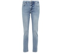 Mid-Rise Cropped Jeans Le Garcon