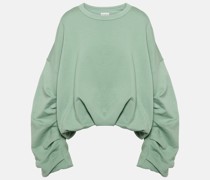 Oversized-Sweatshirt aus Baumwoll-Jersey