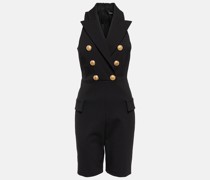 Balmain Doppelreihiger Playsuit