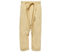 Lemaire Cropped-Hose aus Baumwolle