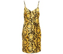 Versace Slipdress Barocco aus Seiden-Twill