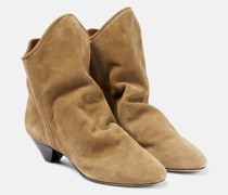 Isabel Marant Ankle Boots Doey aus Veloursleder