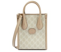 Gucci Tote Mini GG mit Leder