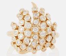 Ondyn Ring Baby Fringe aus 14kt Gelbgold mit Diamanten